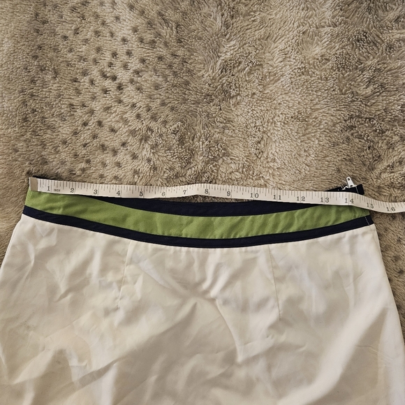 Adidas navy white green tennis ensemble skirt 10 - Picture 12 of 12
